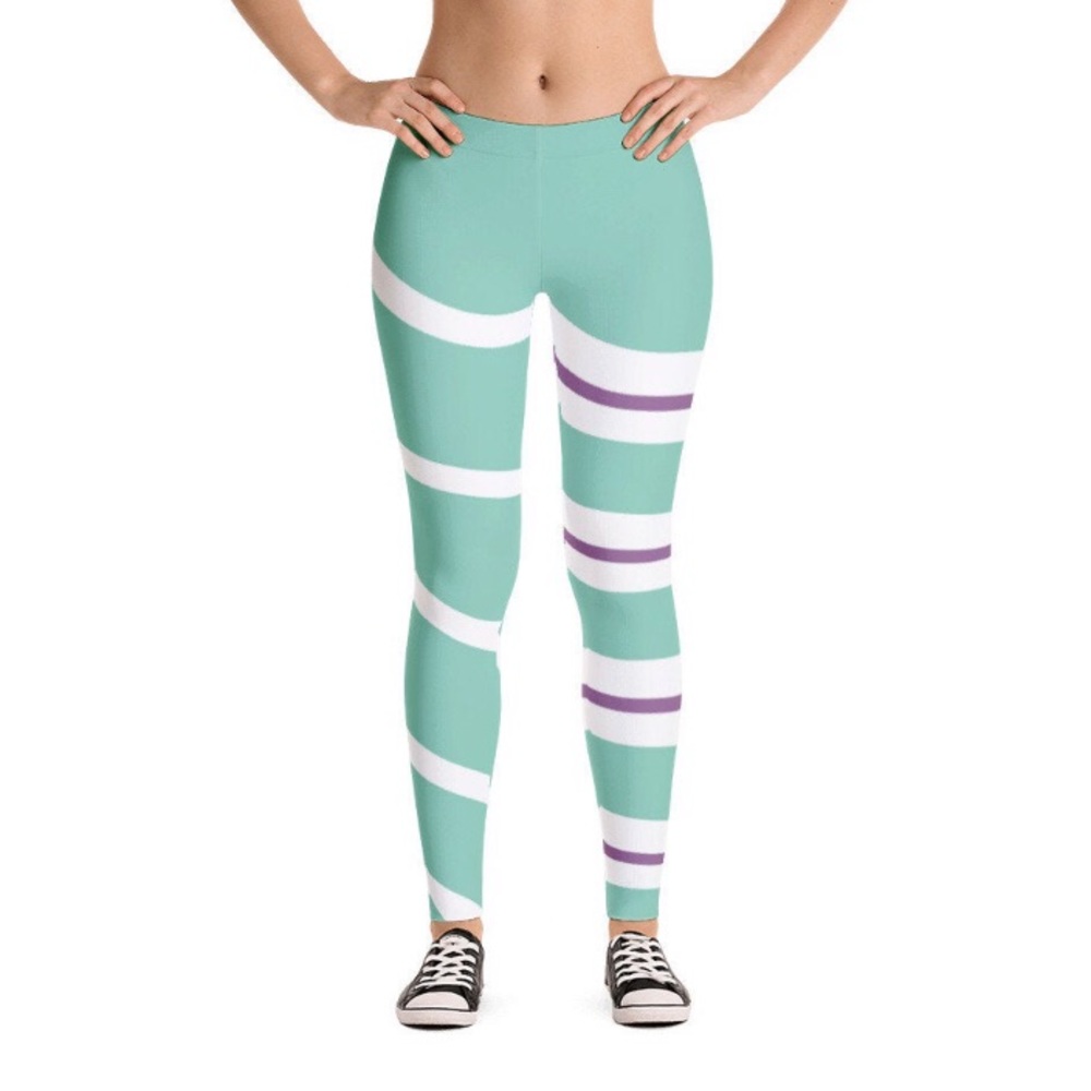 🍭 NWOT Wreck It Ralph Penelope Von Schweetz Inspired Leggings 🍭